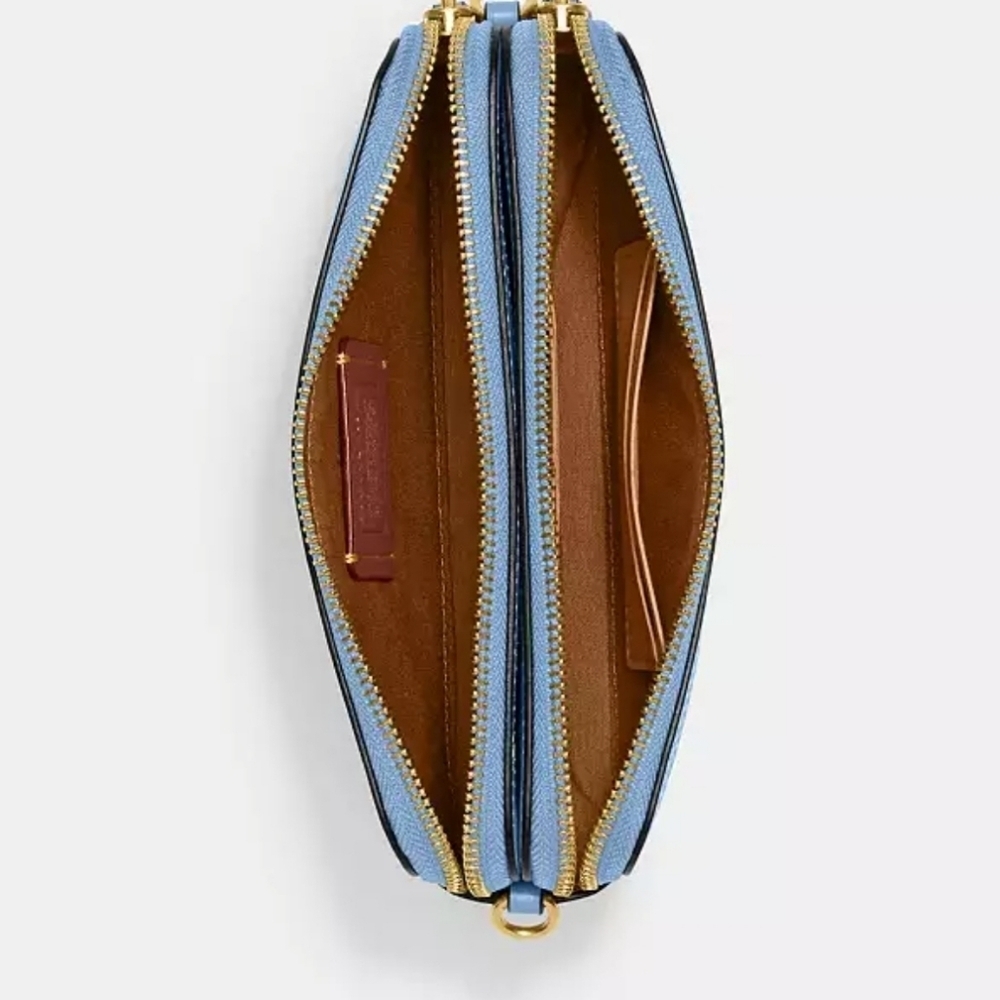 💙▪️Rare▪️🆕️ Coach Canvas Kira Crossbody Bag/ Wristlet NWT SOLD OUT!!! - Picture 4 of 10